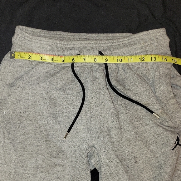Jordan Men's Light Gray Joggers Medium - Picture 5 of 7